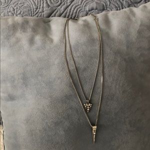 Arrow dual necklace